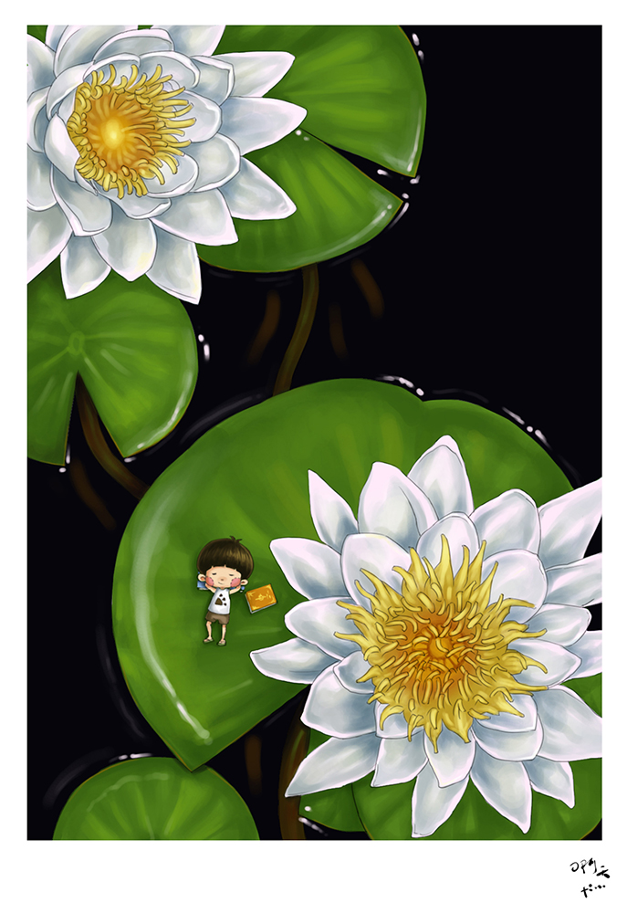 《睡莲》