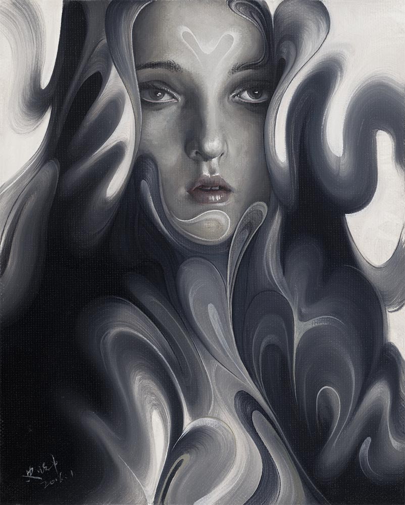 油画*4