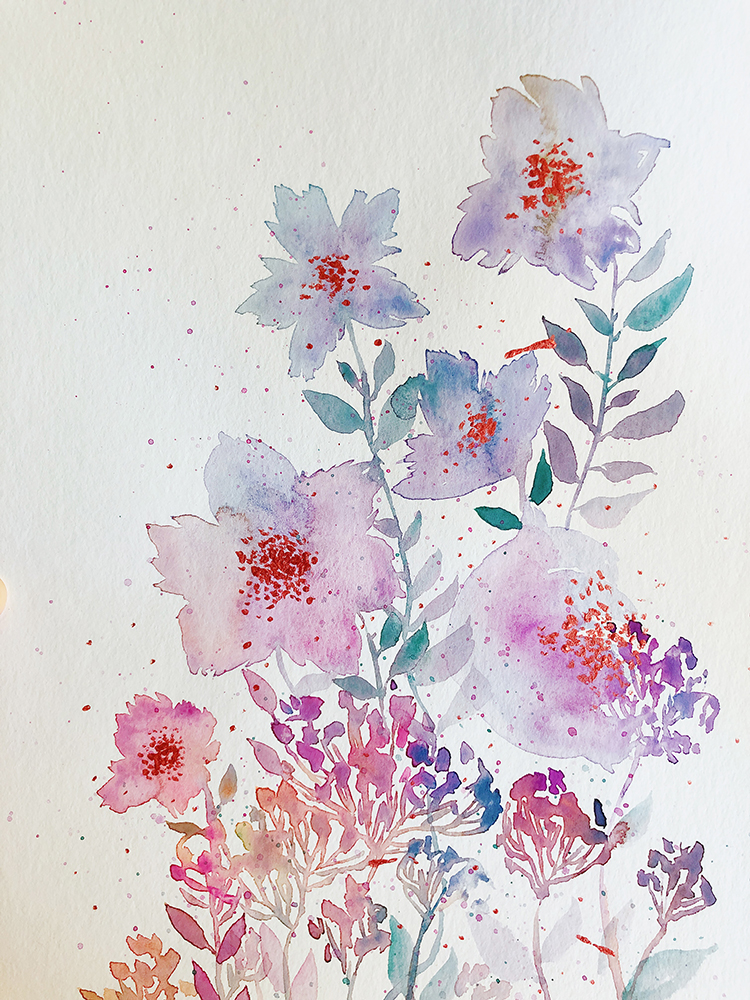 《花渐变三》